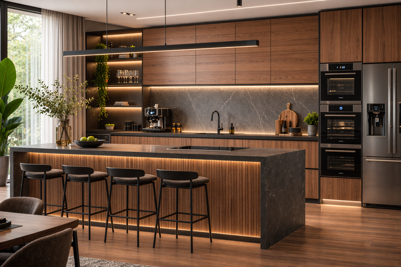 Carpintería residencial, Carpintería a medida en Guadalajara, cocinas, cocina integral, closets, libreros y mobiliario premium en guadalajara Megapolis imagen 1